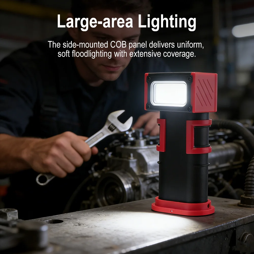 BORUiT COB LED Work Light 1000 - Fishing Light recension och pris