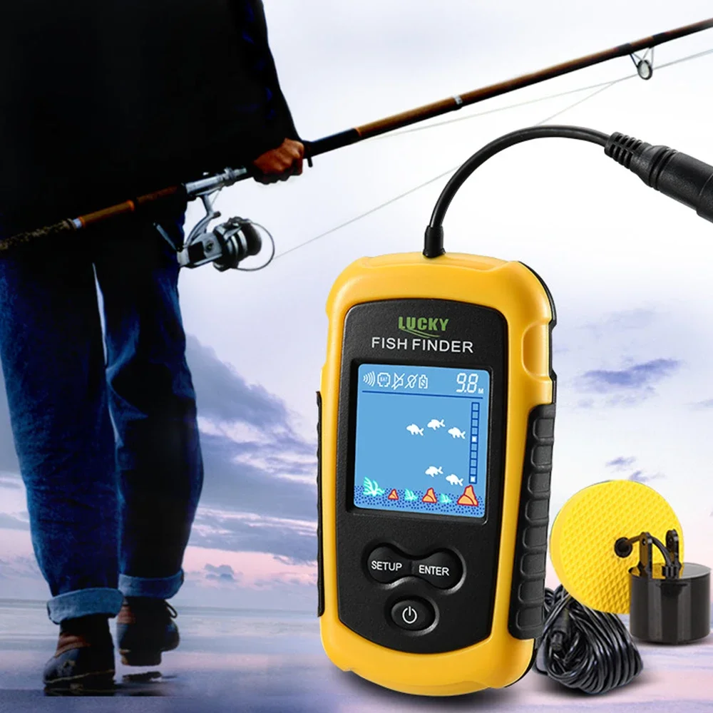 Lucky LCD Color Screen Portabl - Fish Finder Portable recension och pris