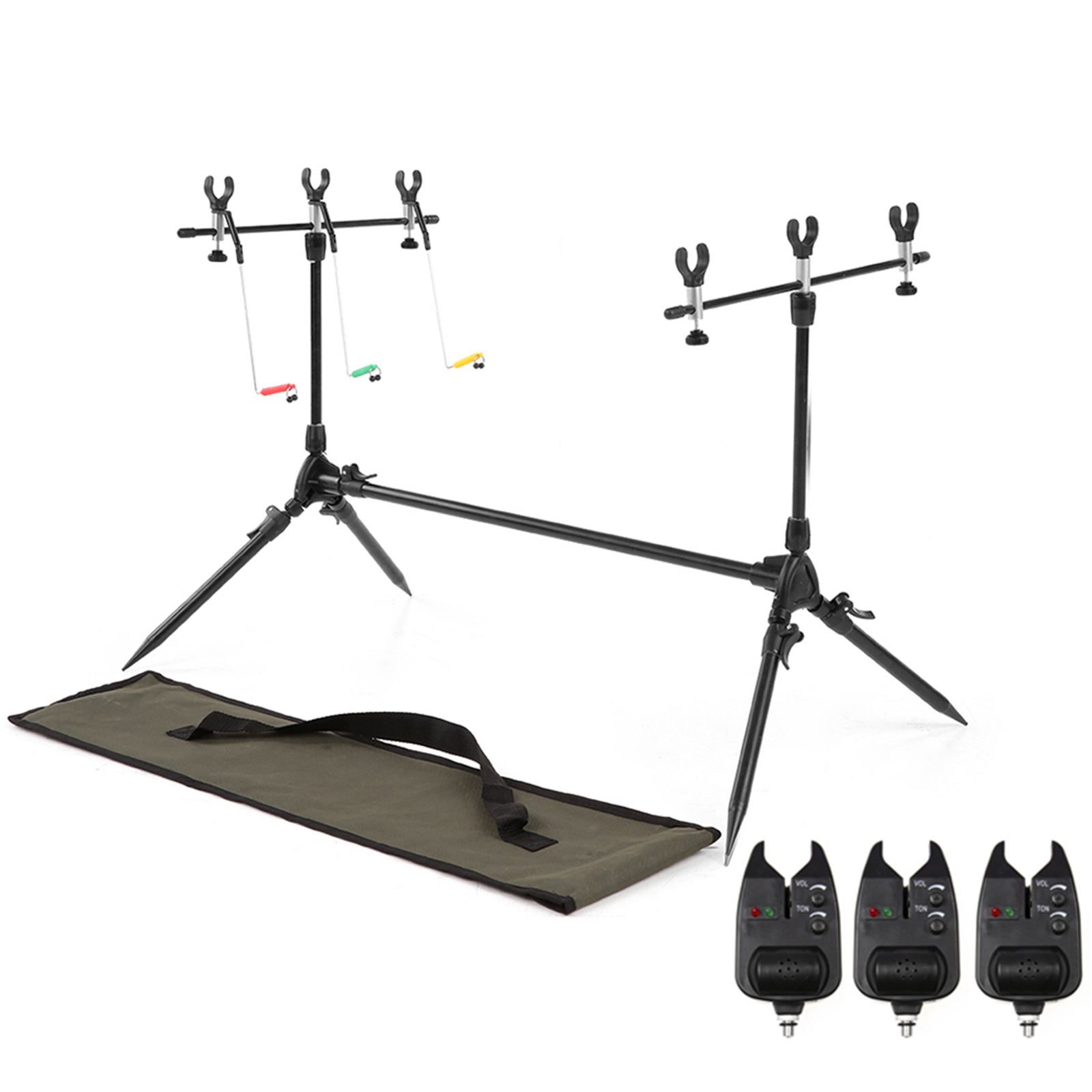 Lixada 3-in-1 Fishing Rod Pod  - Bite Indicator recension och pris