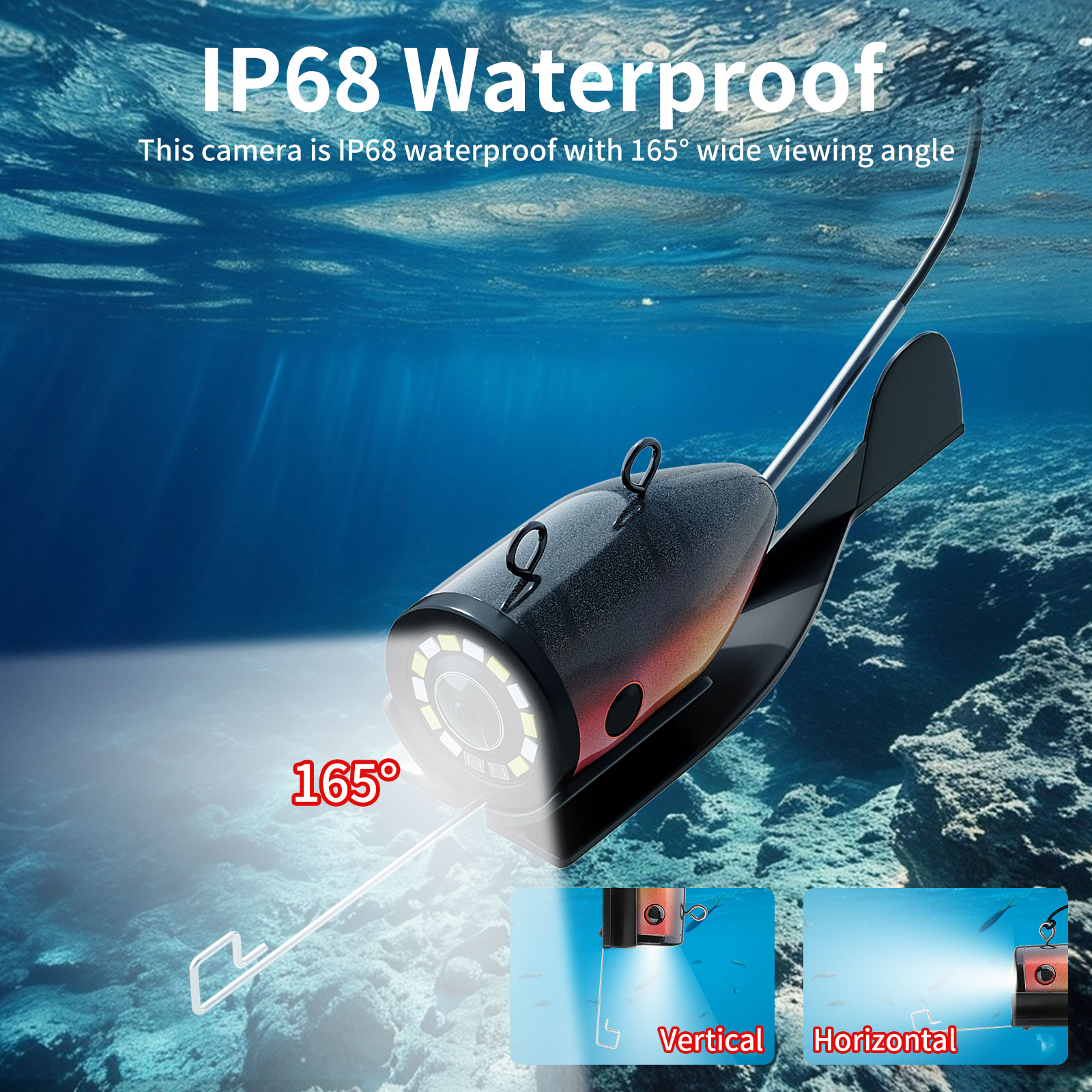 Underwater Fishing Camera - 15 - Fish Finder Battery recension och pris