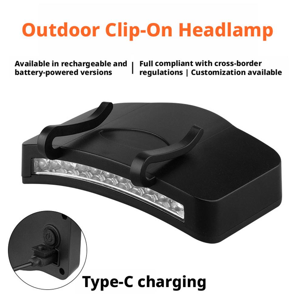 LED Clip on Cap Light Ultra Br - Fish Finder Battery recension och pris